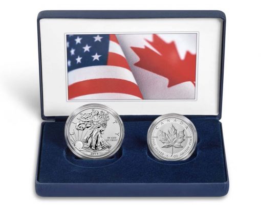 Coins and Case - Pride of Two Nations 2019 Limited Edition Two-Coin Set
