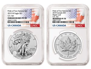 NGC Announces Unique Label for US-Canada'Pride of Two Nations' Set