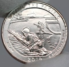 US Mint Sales: War In The Pacific Quarters and 5 Oz. Coin Debut