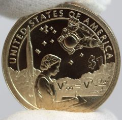 2019-P Enhanced Uncirculated Native American $1 Coin - Reverse,b