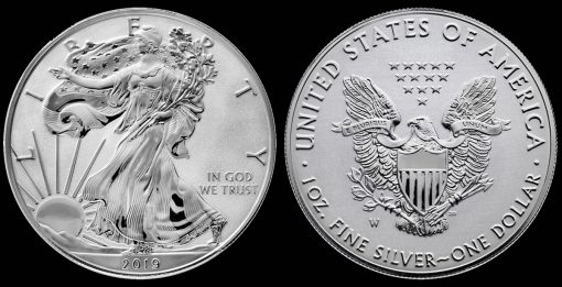 2019-W Enhanced Reverse Proof American Silver Eagle