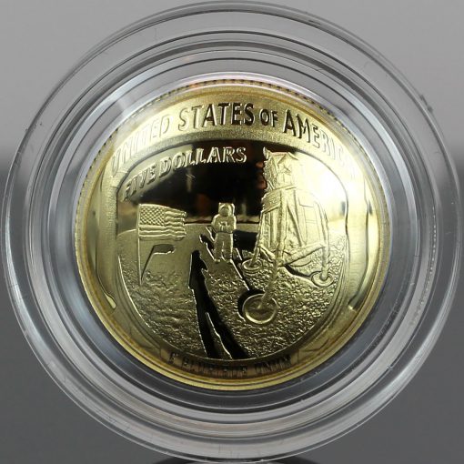 Photo of 2019-W Proof Apollo 11 50th Anniversary $5 Gold Coin