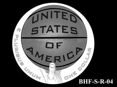 Reverse 2020 Basketball Coin Design Candidate BHF-S-R-04