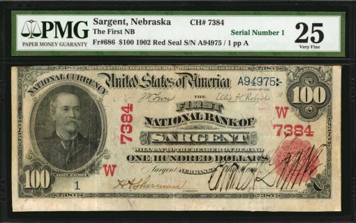 $100 1902 Red Seal