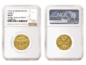 NGC-Graded 700-Old French Coin At August 2019 ANA Show