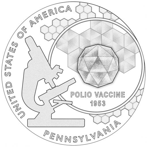 2019 American Innovation Dollar Design for Pennsylvania