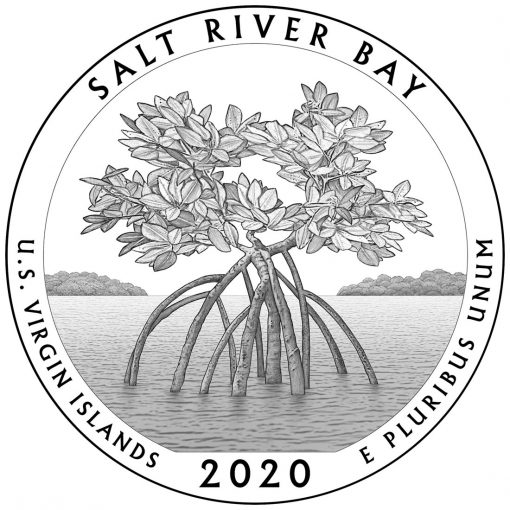 2020 Salt River Bay National Historical Park and Ecological Preserve Quarter and 5oz Coin Design