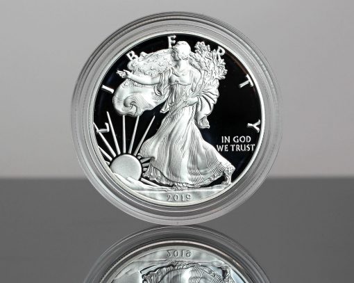 CoinNews photo of a 2019-S Proof American Silver Eagle - obverse