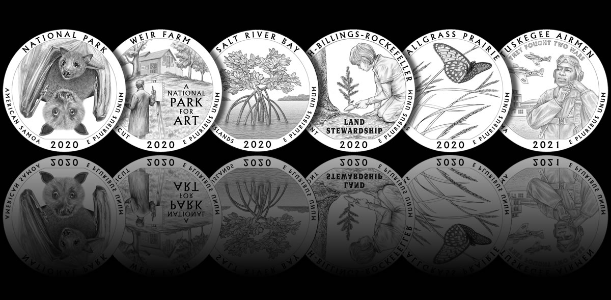 2020 America the Beautiful Quarter Images and Release Dates Coins