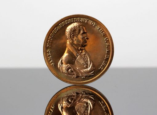 James Monroe Presidential Bronze Medal - Obverse