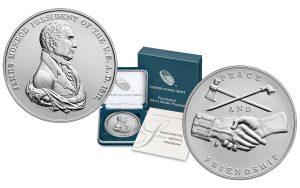 James Monroe Presidential Silver Medal Released