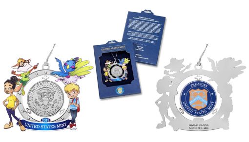 U.S. Mint product images Mighty Minters 2019 Ornament