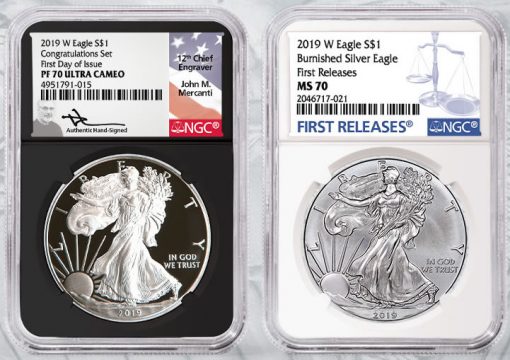 NGC-Certified American Silver Eagles - 10 million