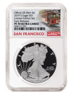 NGC Labels For 2019-S Limited Edition Silver Proof Set