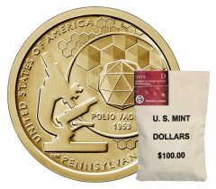 Bag of 2019-D American Innovation Dollars for Pennsylvania