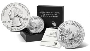 2019-P Frank Church River of No Return Wilderness 5 Oz Silver Uncirculated Coin Released