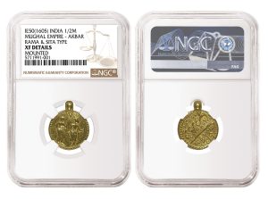 1605 India Gold Coin Auctioned For $383,000
