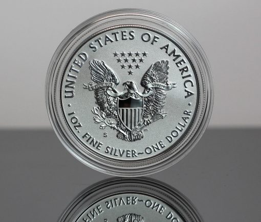 2019-S Enhanced Reverse Proof American Silver Eagle - Reverse