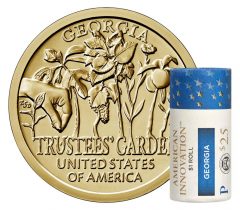 Roll of 2019-P American Innovation Dollars for Georgia