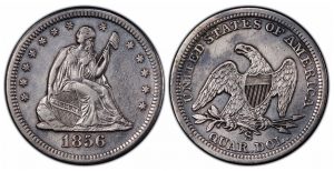 SS Central America Treasure Includes Nine Rare 1856-S/s Quarters 