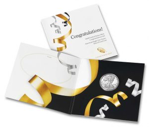 Congratulations Set Includes 2020-W Proof American Silver Eagle