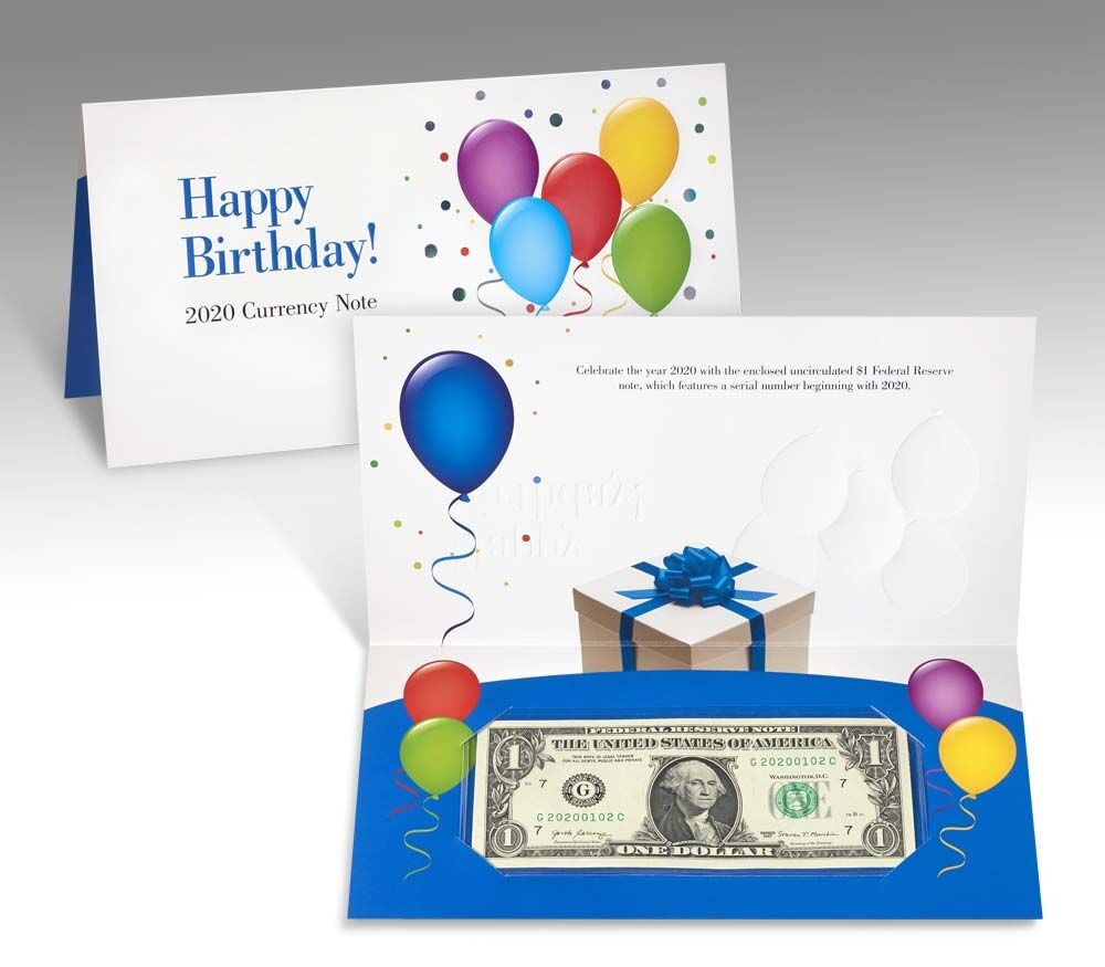 2019 Happy Birthday Currency Note In Stock/ Same Day Shipping!!! 