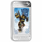 Transformers: Age of Extinction – Bumblebee 2014 1oz Silver Proof Lenticular Coin