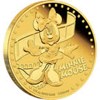 Disney Mickey & Friends – Minnie Mouse 2014 1/4oz Gold Proof Coin