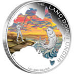 The Land Down Under – Rock Fishing 2014 1oz Silver Proof Coin