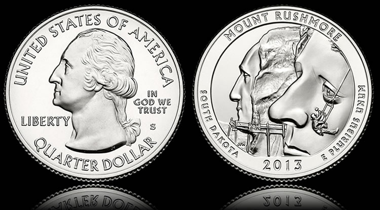 2013 ATB Mount Rushmore Quarter Release and Ceremony Coin News Extra