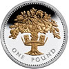 25th Anniversary £1 Silver Oak Tree