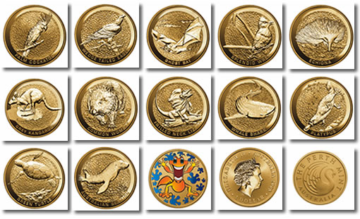 Australian Young Collector Coins from The Perth Mint