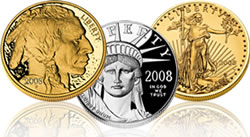 2008 American Eagle and Buffalo Bullion Coins