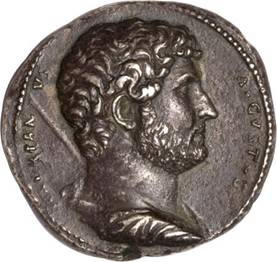 ROMAN EMPIRE. Hadrian, A.D. 117-138. AR Medallion 
