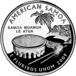 2009 American Samoa Quarter 