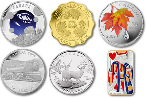 Royal Canadian Mint 2009 Collector Coins - Third Product Releases