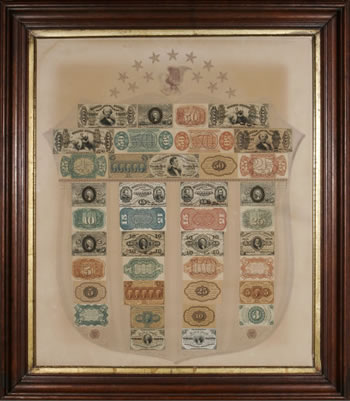 Fr. 1383 Fractional Currency Shield