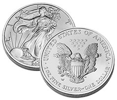 American Eagle Silver bullion coin
