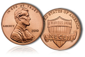 2010 Lincoln Shield Cent