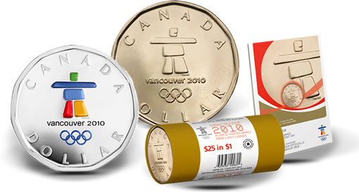 2010 Lucky Loonie Circulation Coins