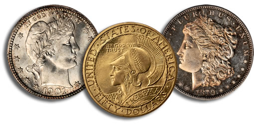 Trio of Exceptional Coin Rarities