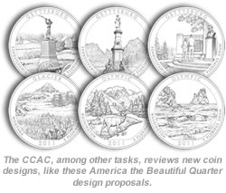 Coin Designs Reviewed by CCAC