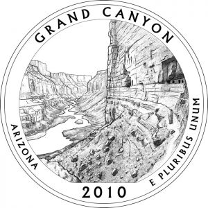 Grand Canyon National Park Quarter Design