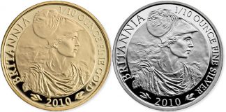 2010 UK Britannia Silver and Gold Coins Launch 2010 UK Britannia Gold and Silver Coin