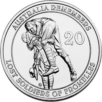 Lost Soldiers of Fromelles Coin