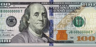 New $100 Bill Design Fights Counterfeiting with Enhanced Security New $100 Bill (Front)