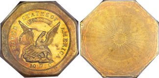 Heritage Boston ANA Coin and Currency Auctions Realize $46+ Million 1851 $50 LE Humbert Fifty Dollar