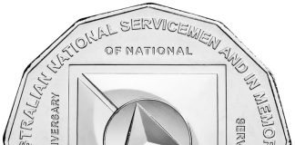 50 Cent Coin Commemorates Australian National Service 50 Cent Australian National Service Commemorative Coin