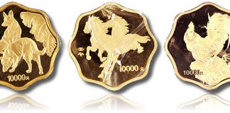 Chinese Gold Coins Lead Heritage Boston ANA World Coin Auction Chinese 10,000 Yuan Lunar Kilo coins