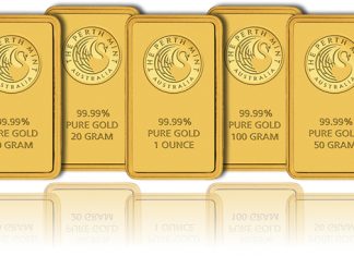 Gold Kangaroo Minted Bars in 5 Grams to 10 Ounces Introduced Kangaroo Minted Gold Bars